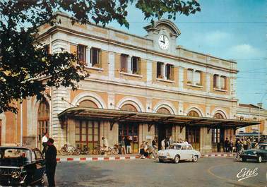 / CPSM FRANCE 66 "Perpignan, la gare"