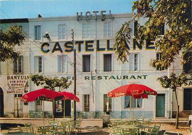 / CPSM FRANCE 66 "Port Vendres, hôtel Castellane"