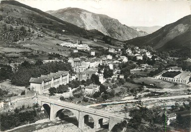 / CPSM FRANCE 66 "Prats de Mollo, vue générale, le pont d'Espagne"'