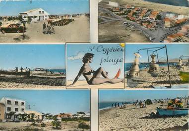 / CPSM FRANCE 66 "Saint Cyprien plage"