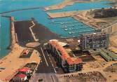 66 PyrÉnÉe Orientale / CPSM FRANCE 66 "Saint Cyprien Plage, vue aérienne sur le port des sables"
