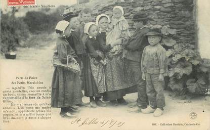 CPA FRANCE 85 "Aux Marais vendéens, les petits maraichins de la Foire"