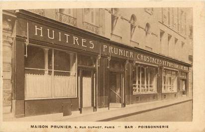 CPA FRANCE 75001 "Paris, Maison Prunier, Poissonnerie"