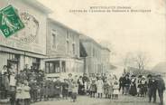 26 DrÔme CPA FRANCE 26 "Montrigaud, arrivée de l'Autobus de Romans à Montrigaud"