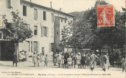 CPA FRANCE 26 "Nyons, Ecole supérieure"