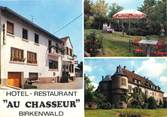 67 Ba Rhin / CPSM FRANCE 67 "Birkenwald, hôtel restaurant Au chasseur "