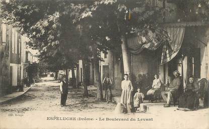 CPA FRANCE 26   "Espeluche, le bld du Levant"