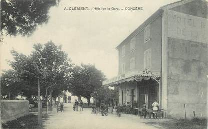 CPA FRANCE 26   "Donzère, Hotel de la Gare"