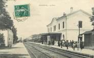 26 DrÔme CPA FRANCE 26   "Donzère, la Gare" / TRAIN