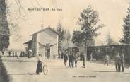 26 DrÔme CPA  FRANCE 26  "'Montmeyran, la gare" / TRAIN
