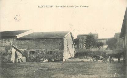 CPA  FRANCE 26  "'Saint Ruff, propriété rurale"