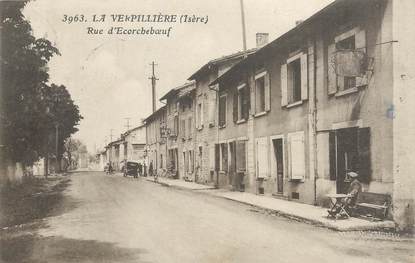 / CPA FRANCE 38 "La Verpillère, rue d'Ecorcheboeuf"