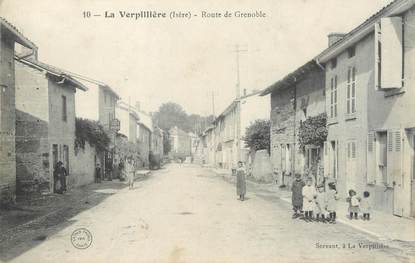 / CPA FRANCE 38 "La Verpillère, route de Grenoble "