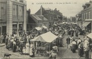 80 Somme CPA FRANCE 80 "Cayeux sur Mer, un jour de Marché"