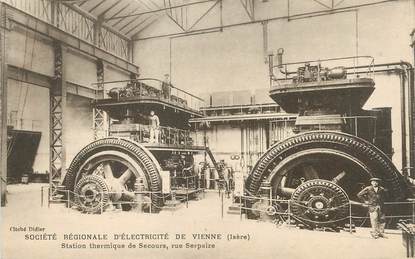 / CPA FRANCE 38 "Société Régionale d'Electricité de Vienne"