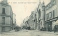 / CPA FRANCE 38 "Vienne, rue Victor Hugo et temple protestant"