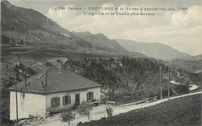 / CPA FRANCE 74 "Chevenoz et la vallée d'Abondance"