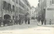 74 Haute Savoie / CPA FRANCE 74 "Annecy, la rue Notre Dame"