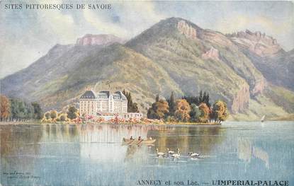 / CPA FRANCE 74 "Annecy et son lac, l'impérial Palace"