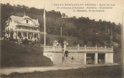 / CPA FRANCE 74 "Annecy, Grand hôtel Régina"