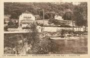 74 Haute Savoie / CPA FRANCE 74 "Lac d'Annecy, hôtel restaurant le petit port "