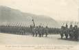 / CPA FRANCE 74 "Annecy, les fêtes du cinquantenaire, voyage du Président de la République en Savoie" / MILITAIRES