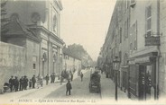 74 Haute Savoie / CPA FRANCE 74 "Annecy, église de la visitation et rue Royale"