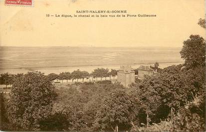 CPA FRANCE 80 "Saint Valéry sur Somme, la digue"