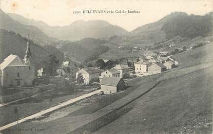 / CPA FRANCE 74 "Bellevaux et le col de Jambaz"