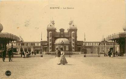 CPA FRANCE 76 "Dieppe, le Casino"