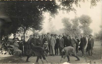 CARTE PHOTO FRANCE 26 "Tain, Maison Saint Vincent de Paul" / JEU DE BOULES