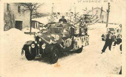 CARTE PHOTO FRANCE 26 "  Saint Nazaire en Royans"  /  AUTOMOBILE