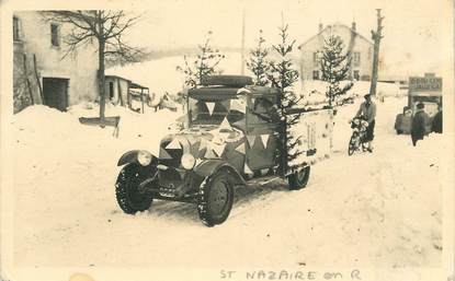 CARTE  PHOTO FRANCE 26 "  Saint Nazaire en Royans"  /  AUTOMOBILE