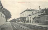 26 DrÔme CPA  FRANCE 26  "Montélimar, la gare" / TRAIN