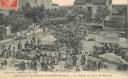 26 DrÔme CPA  FRANCE 26 "Saint Rambert d'Albon, la place, un jour de marché"