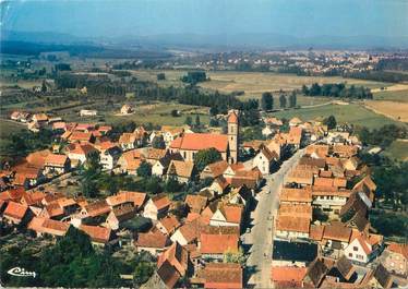 / CPSM FRANCE 67 "Durrenbach, vue générale aérienne"