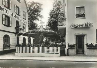 / CPSM FRANCE 67 "Niederbronn Les Bains, hôtel restaurant E. Cully"