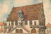 67 Ba Rhin / CPSM FRANCE 67 "Molsheim, la maison des bouchers"