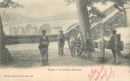 CPA  FRANCE 46 "Cahors, les cordiers cadurciens"