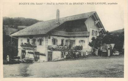 / CPA FRANCE 74 "Bogève, hôtel de la pointe des Brasses"