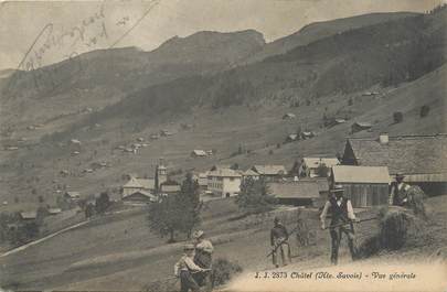 / CPA FRANCE 74 "Châtel, vue générale"