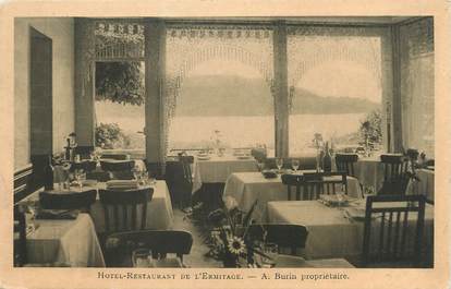 / CPA FRANCE 74 "Chavoires, lac d'Annecy, hôtel restaurant de l'Ermitage"