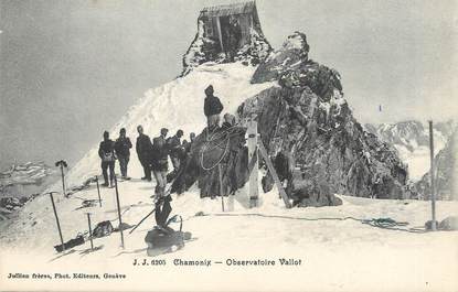 / CPA FRANCE 74 "Chamonix, observatoire Vallot"