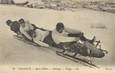 / CPA FRANCE 74 "Chamonix, bobsleigh, virage"