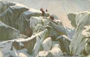 74 Haute Savoie / CPA FRANCE 74 "Chamonix, ascension du Mont Blanc" / TUCK