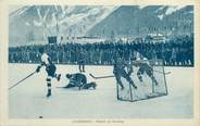 74 Haute Savoie / CPA FRANCE 74 "Chamonix, Match de Hockey"