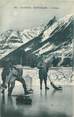74 Haute Savoie / CPA FRANCE 74 "Chamonix, Mont Blanc, Curling "