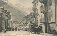 74 Haute Savoie / CPA FRANCE 74 "Chamonix, rue Nationale"