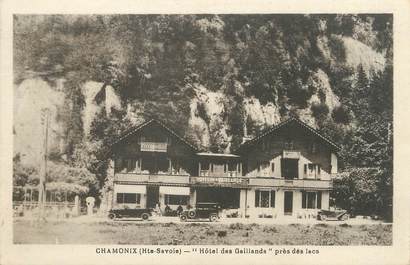 / CPA FRANCE 74 "Chamonix, hôtel des Gaillands"