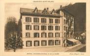 74 Haute Savoie / CPA FRANCE 74 "Chamonix Montblanc, hôtel International et de la gare"